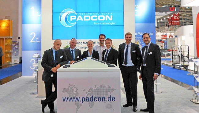 PADCON sagt DANKE! Intersolar 2014